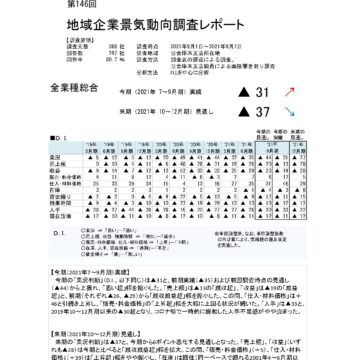 地域企業景気動向調査レポート