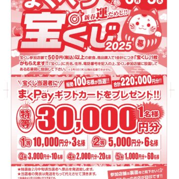 まくべつ宝くじ２０２５