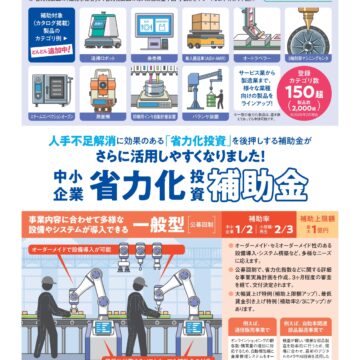 省力化投資補助金（一般型）の第7回公募ご案内